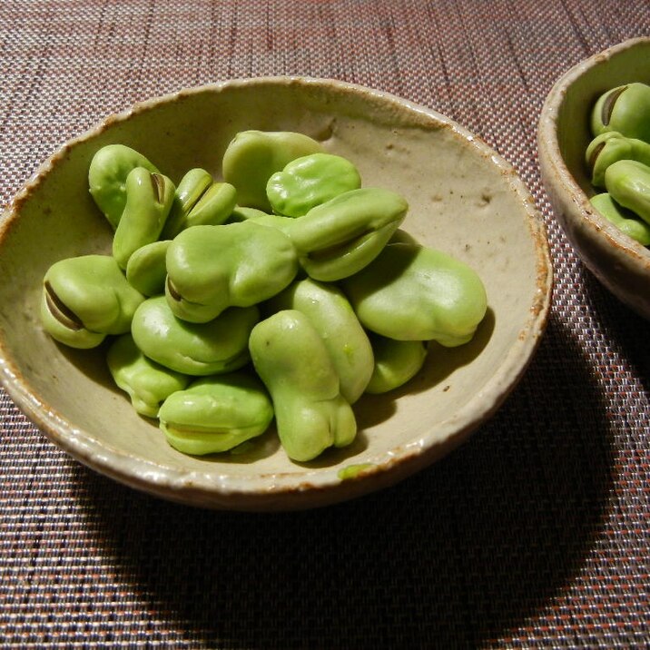 そら豆のおいしいゆで方